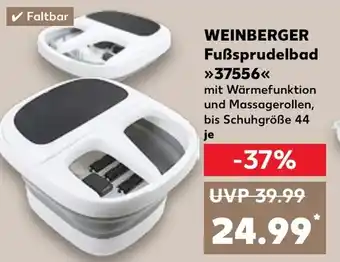 Kaufland WEINBERGER Fußsprudelbad 37556 Angebot