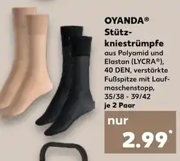 Kaufland OYANDA Stütz- kniestrümpfe Angebot