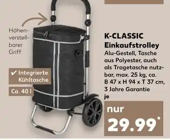 Kaufland K-CLASSIC Einkaufstrolley Angebot