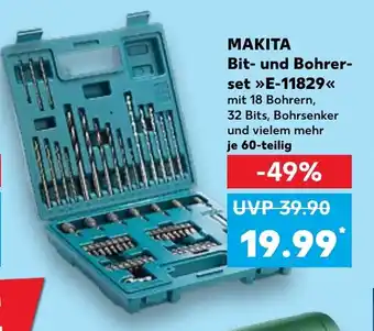 Kaufland MAKITA Bit- und Bohrer-set E 11829 Angebot