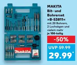 Kaufland MAKITA Bit- und Bohrerset B-53811 Angebot