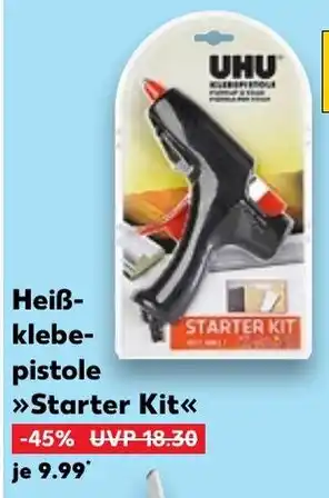 Kaufland UHU Heiß- klebe- pistole Starter Kit Angebot