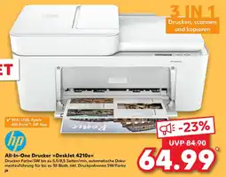 Kaufland hp All-In-One Drucker DeskJet 4210e Angebot