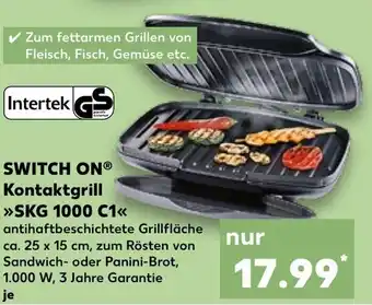 Kaufland SWITCH ON Kontaktgrill SKG 1000 C1 Angebot