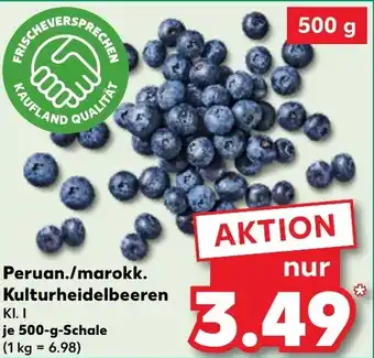 Kaufland Peruan./marokk. Kulturheidelbeeren Angebot