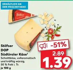 Kaufland Stilfser DOP Südtiroler Käse Angebot