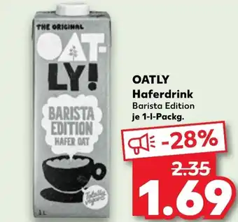 Kaufland OATLY Haferdrink Angebot