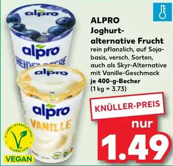 Kaufland ALPRO Joghurt- alternative Frucht Angebot