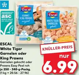 Kaufland ESCAL White Tiger Garnelen oder King Prawns Angebot