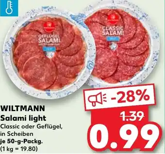 Kaufland WILTMANN Salami light Angebot