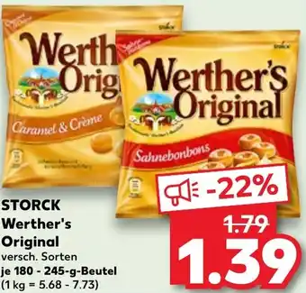 Kaufland STORCK Werther's Original Angebot