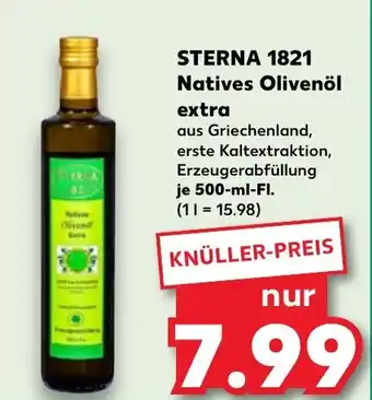 Kaufland STERNA 1821 Natives Olivenöl extra Angebot