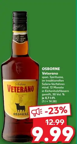 Kaufland OSBORNE Veterano Angebot