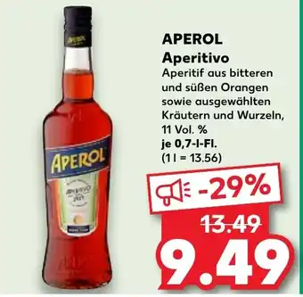 Kaufland APEROL Aperitivo Angebot