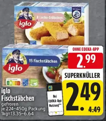 Edeka iglo Fischstäbchen Angebot