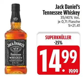 Edeka Jack Daniel's Tennessee Whiskey Angebot
