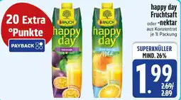 Edeka happy day Fruchtsaft oder -nektar Angebot