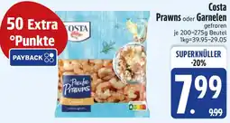 Edeka Costa Prawns oder Garnelen Angebot