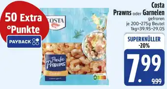 Edeka Costa Prawns oder Garnelen Angebot