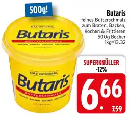 Edeka Butaris feines Butterschmalz Angebot