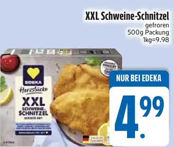 Edeka XXL Schweine-Schnitzel Angebot