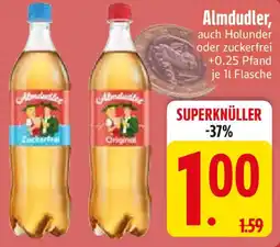 Edeka Almdudler, auch Holunder oder zuckerfrei Angebot