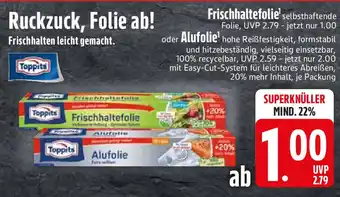 Edeka Frischhaltefolie oder Alufolie Angebot