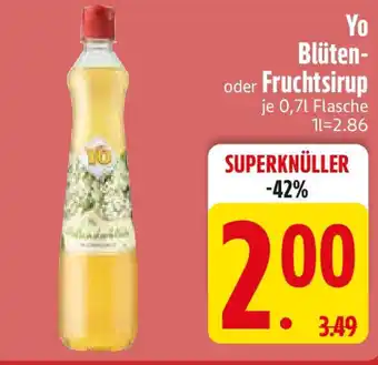 Edeka Yo Blüten- oder Fruchtsirup Angebot