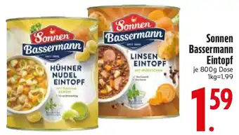 Edeka Sonnen Bassermann Eintopf Angebot