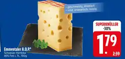 Edeka Emmentaler Emmentaler A.O.P.* Angebot