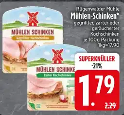 Edeka Rügenwalder Mühle Mühlen-Schinken Angebot