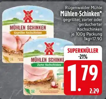 Edeka Rügenwalder Mühle Mühlen-Schinken Angebot