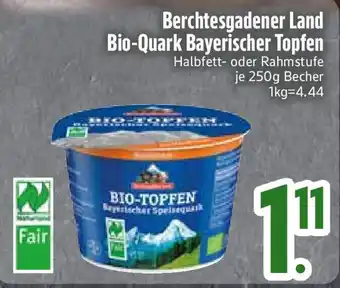 Edeka Berchtesgadener Land Bio-Quark Bayerischer Topfen Angebot