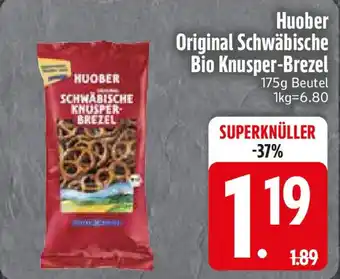 Edeka Huober Original Schwäbische Bio Knusper-Brezel Angebot