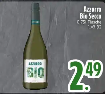 Edeka Azzurro Bio Secco Angebot