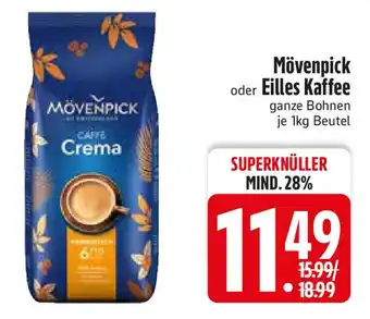 Edeka Mövenpick oder Eilles Kaffee Angebot