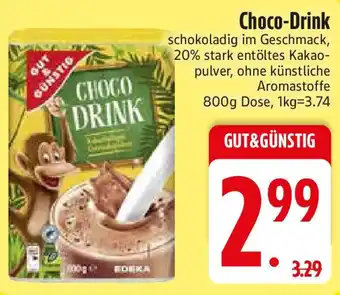 Edeka Choco-Drink GUT & GUNSTIG Angebot