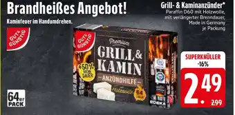 Edeka Grill- & Kaminanzünder GUT& GUNSTIG Angebot