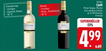 Edeka Italien Cavit Pinot Grigio, Merlot Angebot