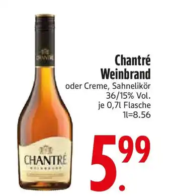 Edeka Chantré Weinbrand Angebot