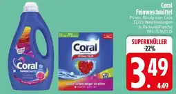 Edeka Coral Feinwaschmittel Pulver Angebot