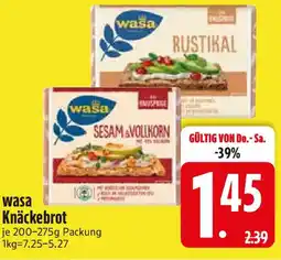 Edeka wasa Knäckebrot Angebot