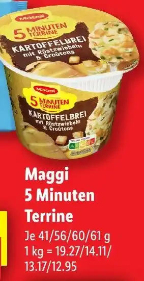 Lidl Maggi 5 Minuten Terrine Angebot