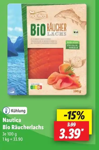 Lidl Nautica Bio Räucherlachs Angebot