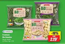 Lidl Freshona Bio Gemüse Angebot