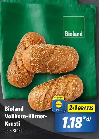 Lidl Bioland Vollkorn-Körner- Krusti Angebot