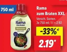 Lidl Rama Zum Braten XXL Angebot