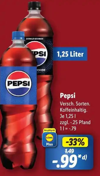 Lidl Pepsi Angebot