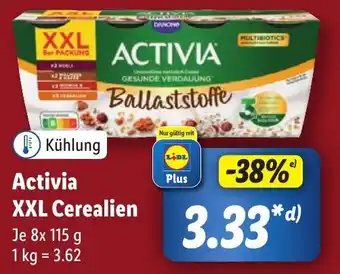 Lidl Activia XXL Cerealien Angebot