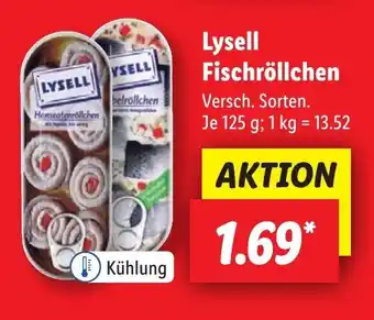 Lidl Lysell Fischröllchen Angebot